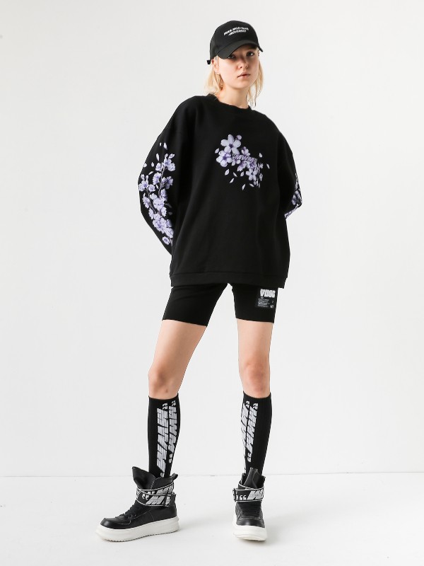 SUDADERA FLORAL