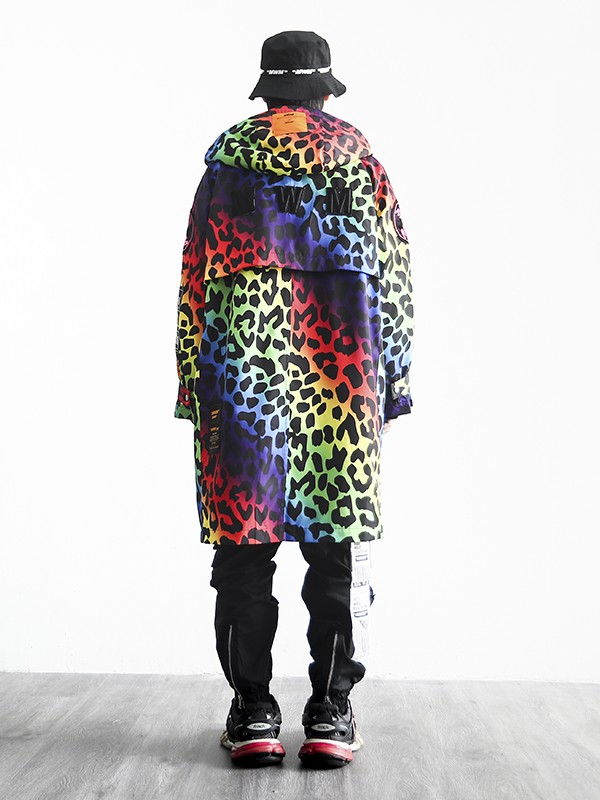 ABRIGO PUFFER PARKA ANIMAL PRINT