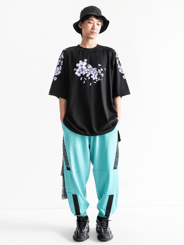 FLORAL X LOGO T-SHIRT