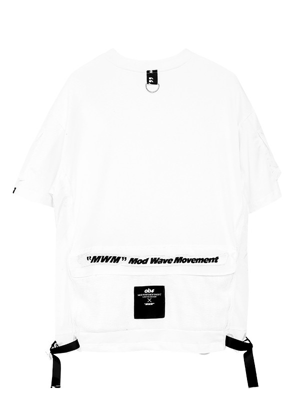 ZIPPERS  T-SHIRT