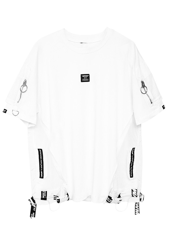 ZIPPERS  T-SHIRT