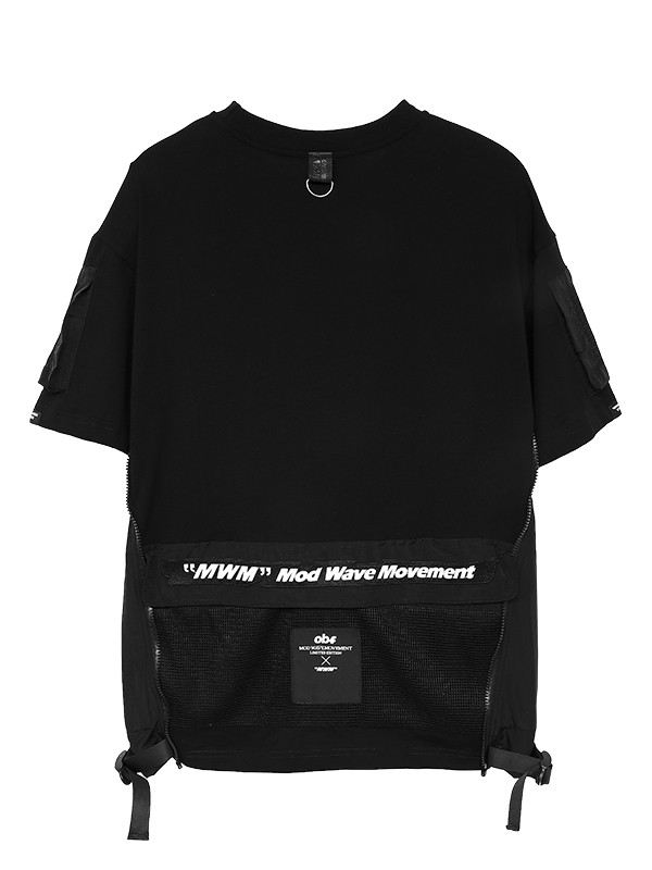 ZIPPERS  T-SHIRT