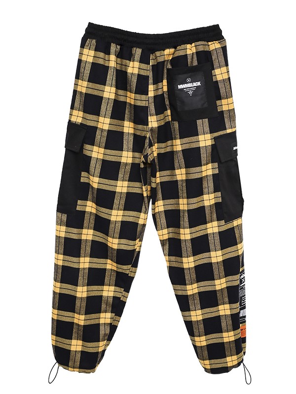 PANTALÓN CUADROS CON CADENA