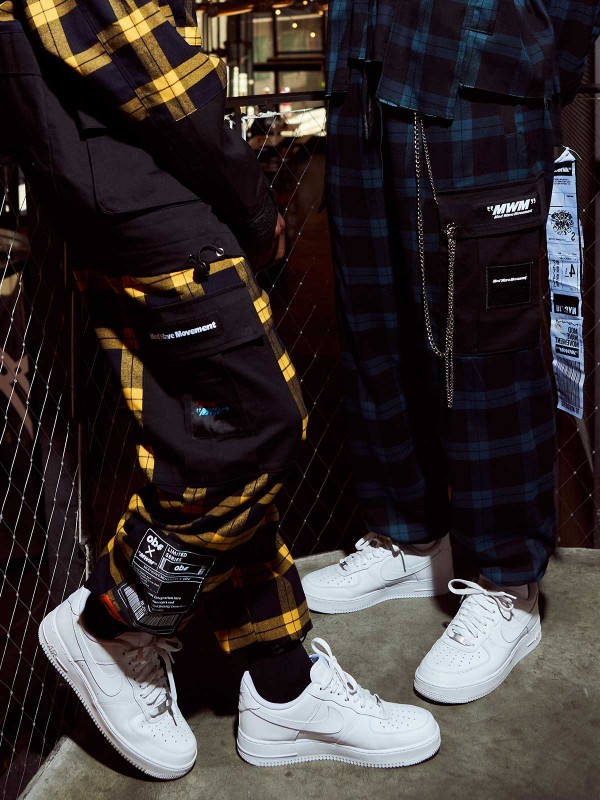 PANTALÓN CUADROS CON CADENA