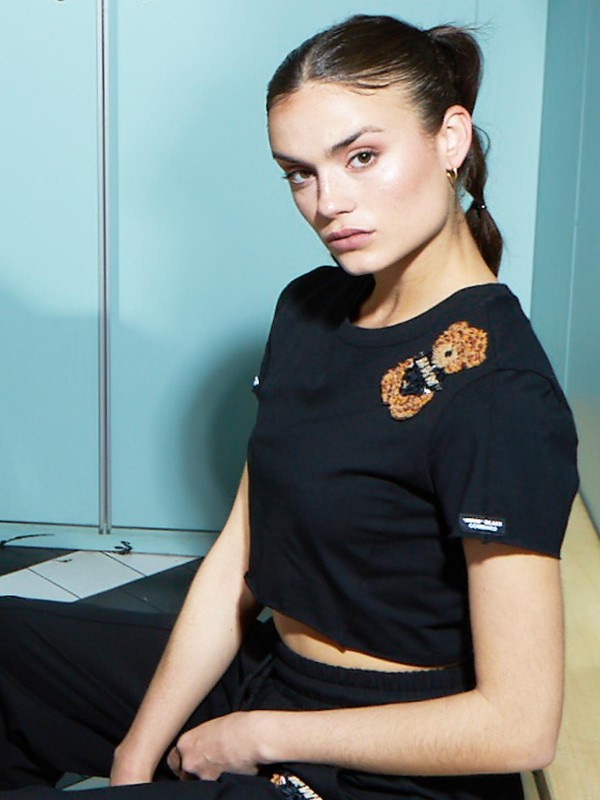 TEDDY BEAR CROP TOP