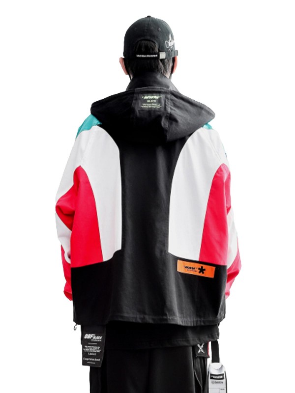 MULTICOLOR PANELS JACKET