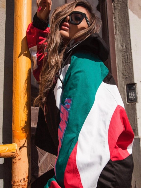 MULTICOLOR PANELS JACKET