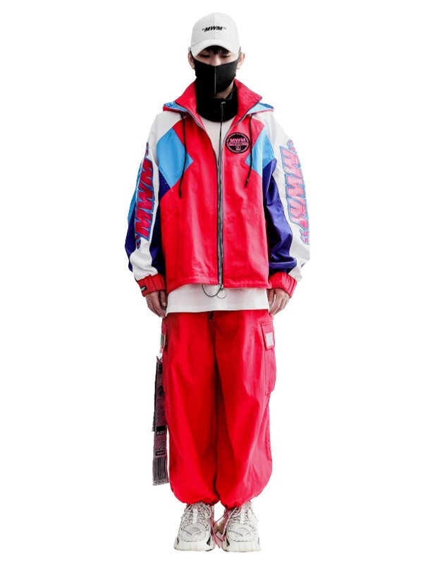 MULTICOLOR PANELS JACKET