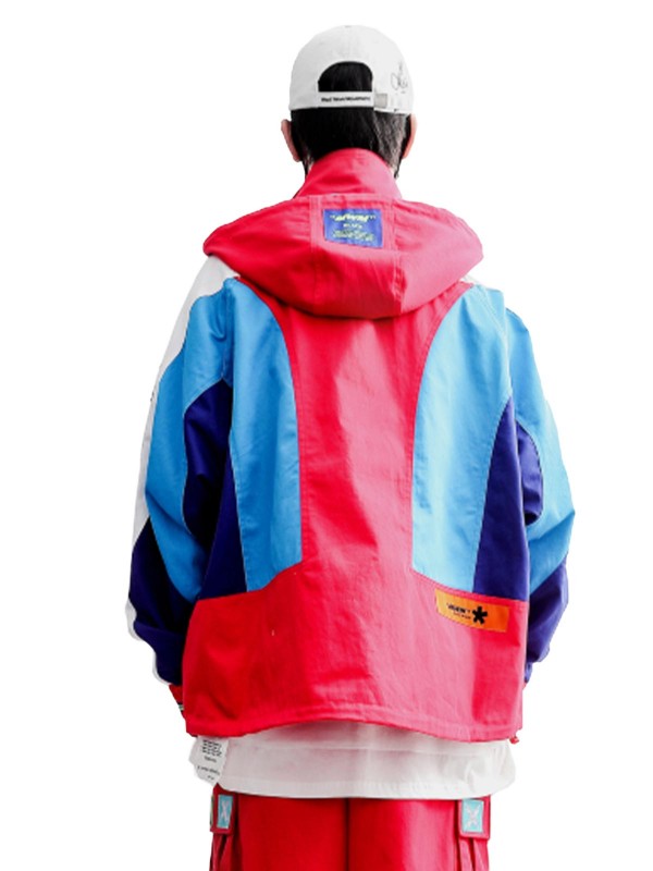 MULTICOLOR PANELS JACKET