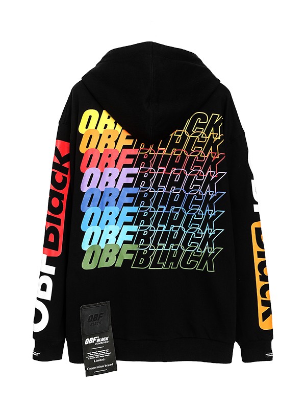 SUDADERA OBF MULTICOLOR