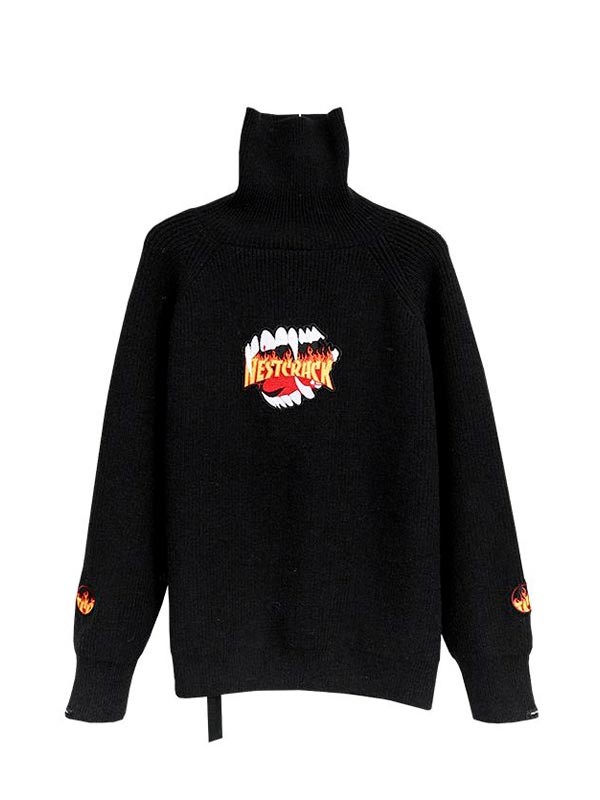 HIGH NECK SWEATER
