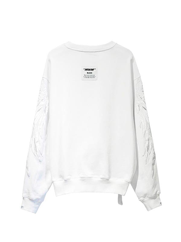 SUDADERA ALAS BORDADAS