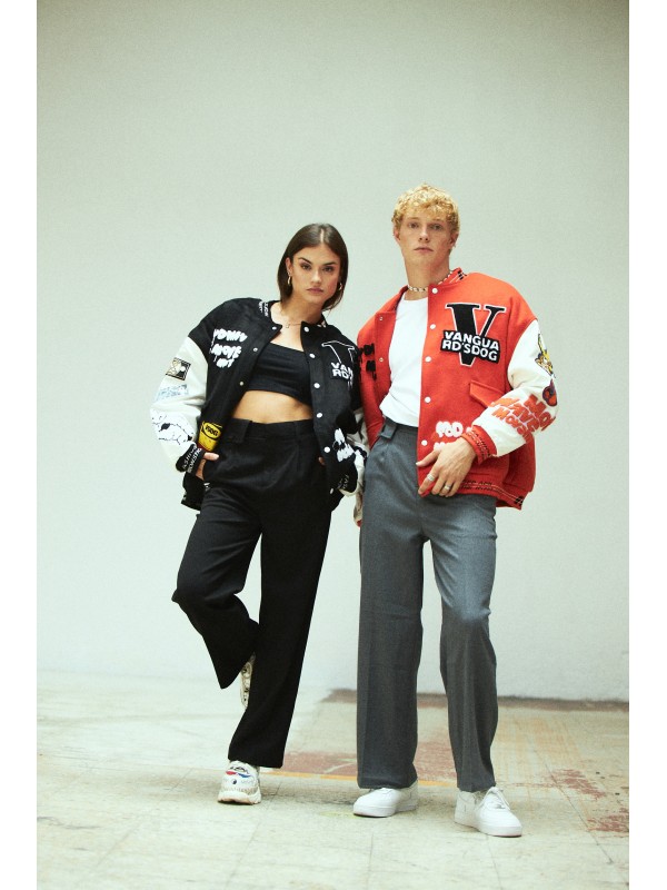 VANGUARD'S DOG BOMBER JACKET