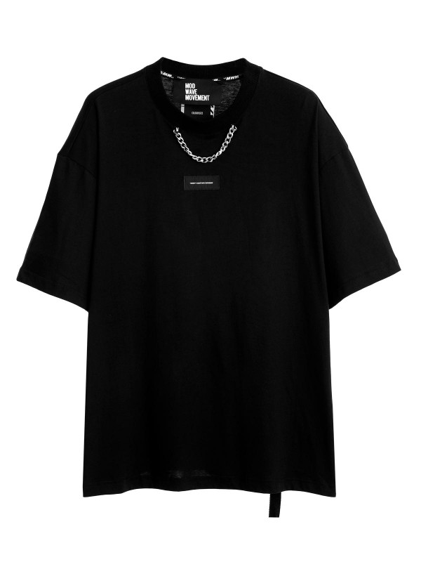 CHAIN ​​NECK T-SHIRT