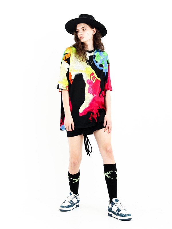 CAMISETA MULTICOLOR TIE DYE