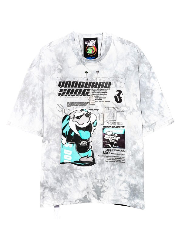 CAMISETA CON CADENA VANGUARD'S DOG