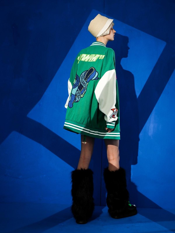 VANGUARD'S DOG BOMBER JACKET