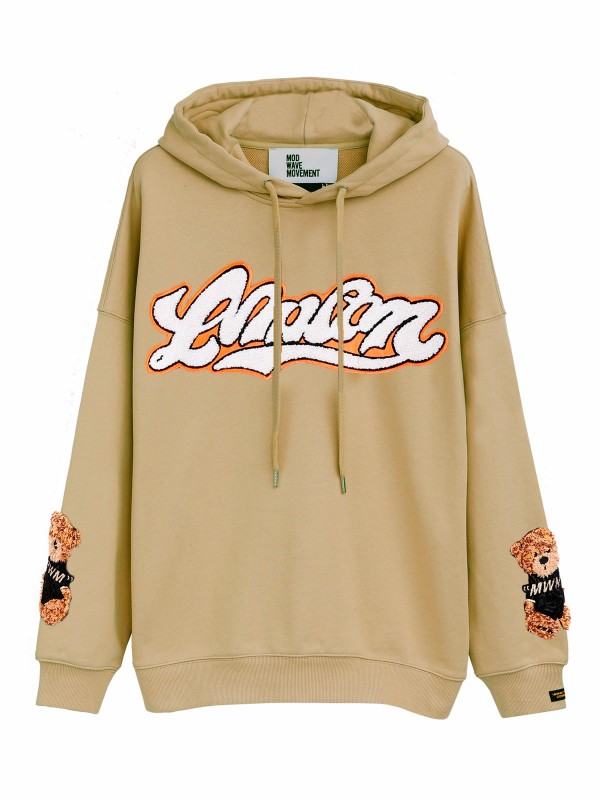 SUDADERA TEDDY CON CAPUCHA