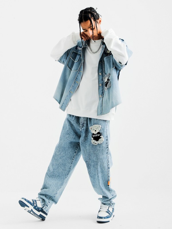 TEDDY DENIM PANTS