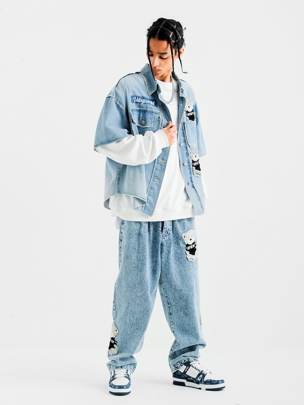 TEDDY DENIM PANTS