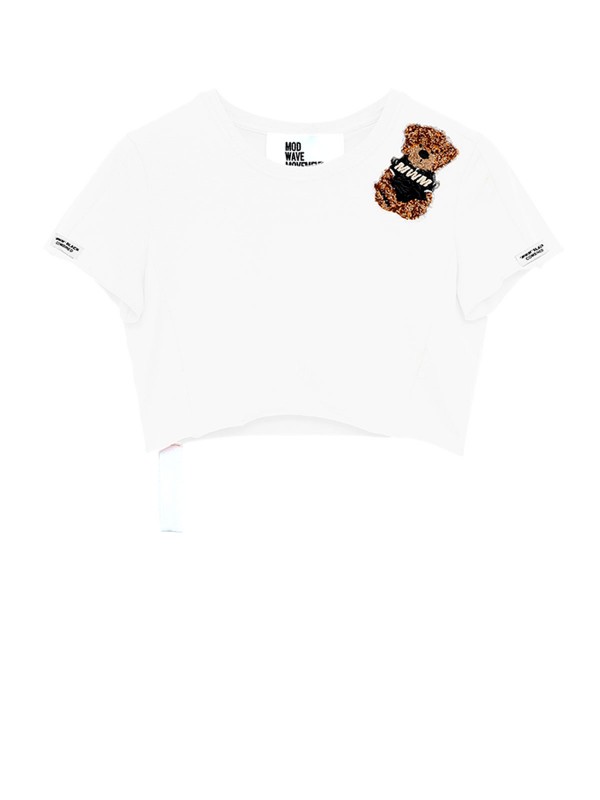 TEDDY BEAR CROP TOP