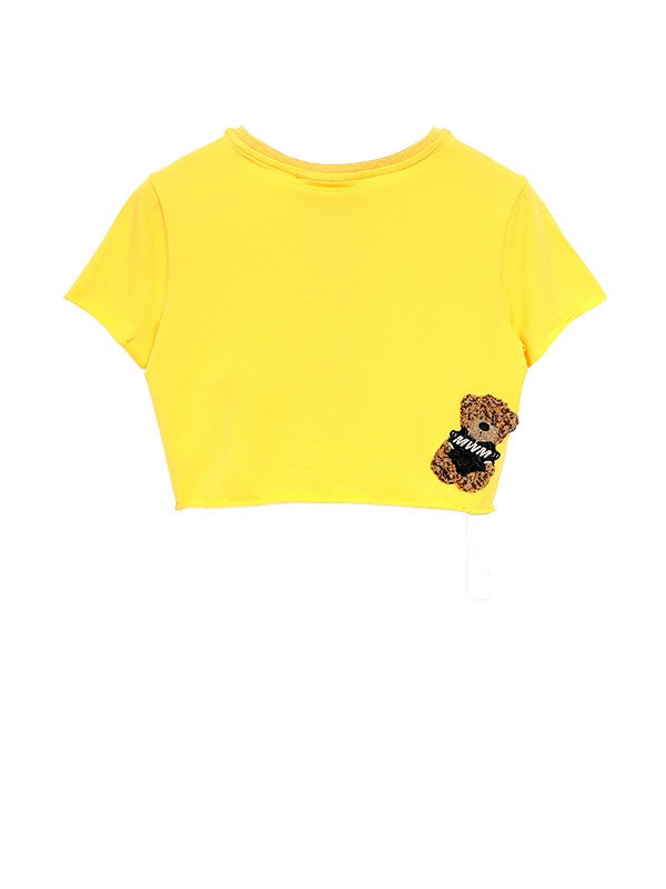 TEDDY BEAR CROP TOP