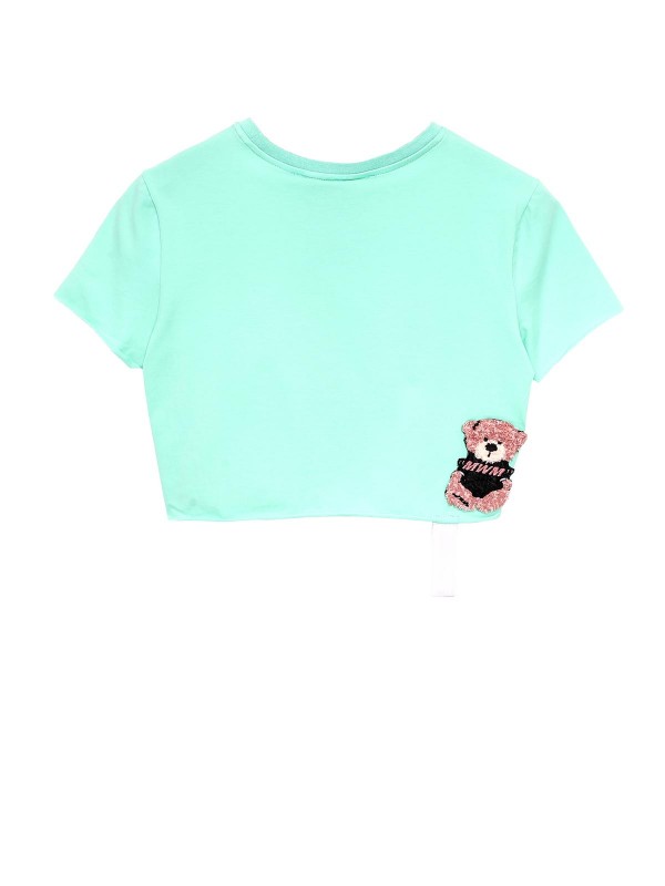 TEDDY BEAR CROP TOP