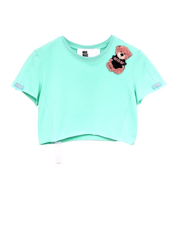 TEDDY BEAR CROP TOP