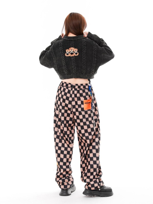 PANTALÓN TEDDY A CUADROS