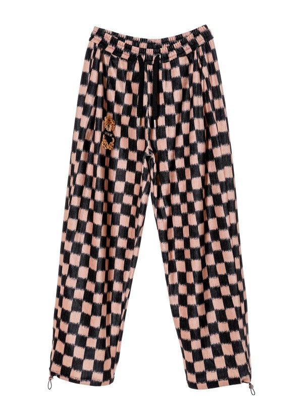 PANTALÓN TEDDY A CUADROS
