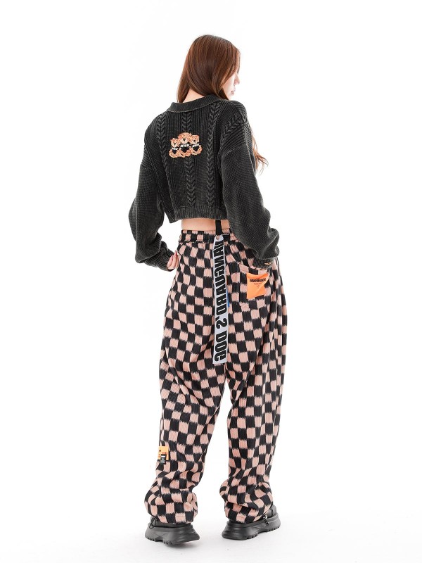 PANTALÓN TEDDY A CUADROS