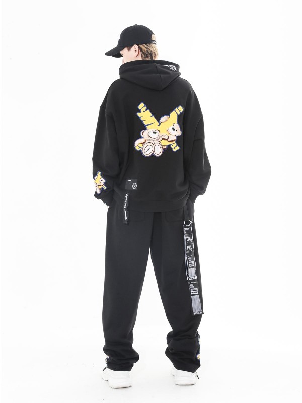 SUDADERA TEDDY CON CAPUCHA