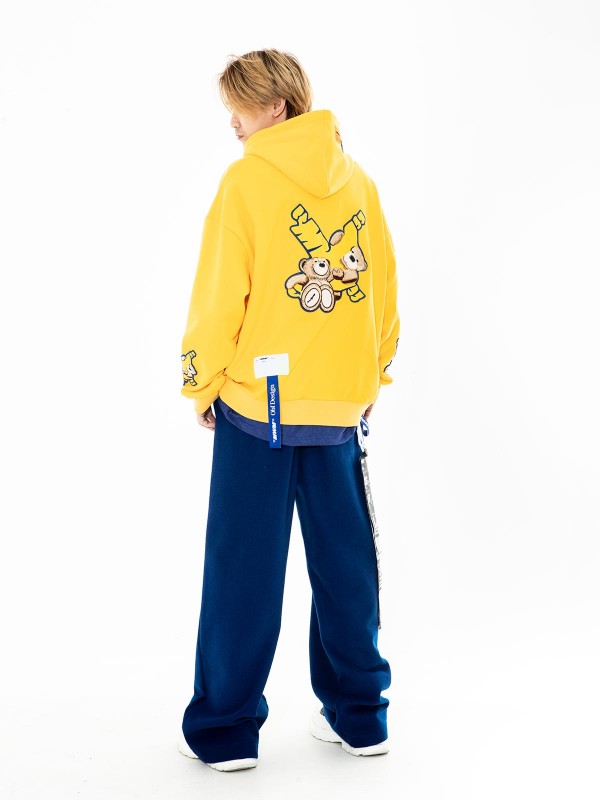 SUDADERA TEDDY CON CAPUCHA