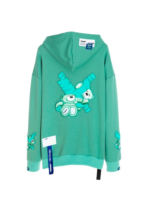 SUDADERA TEDDY CON CAPUCHA