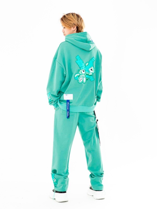 SUDADERA TEDDY CON CAPUCHA