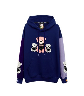 SUDADERA TEDDY CON CAPUCHA