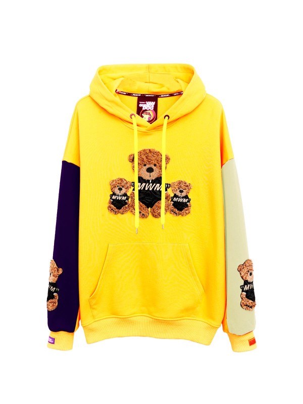 SUDADERA TEDDY CON CAPUCHA