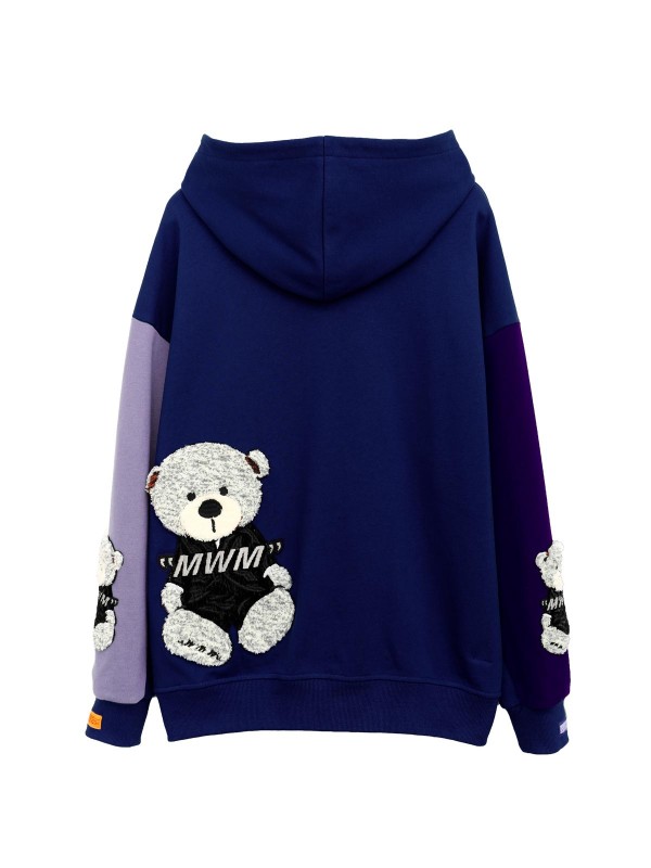 SUDADERA TEDDY CON CAPUCHA
