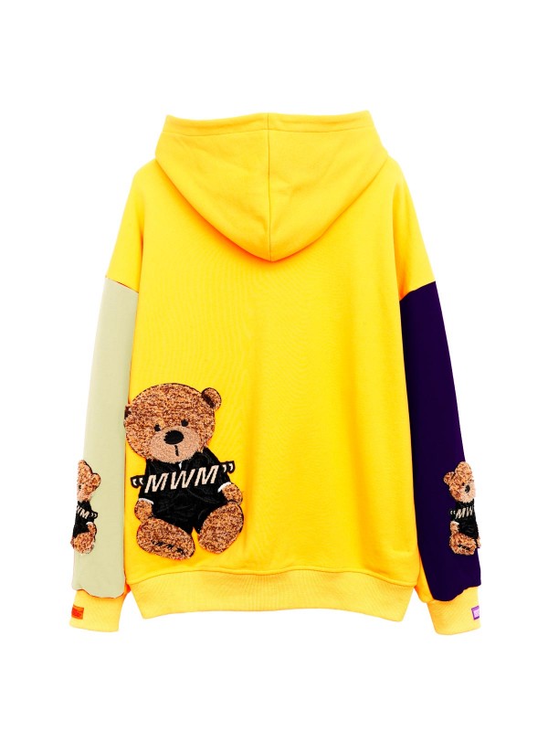 SUDADERA TEDDY CON CAPUCHA