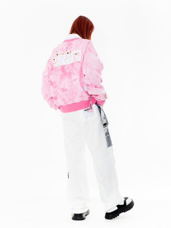 TIE DYE TEDDY SWEATSHIRT