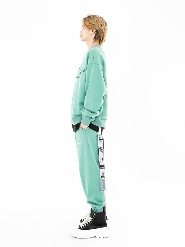 EMBROIDERED MWM LOGO SWEATSHIRT