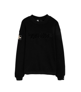 EMBROIDERED MWM LOGO SWEATSHIRT