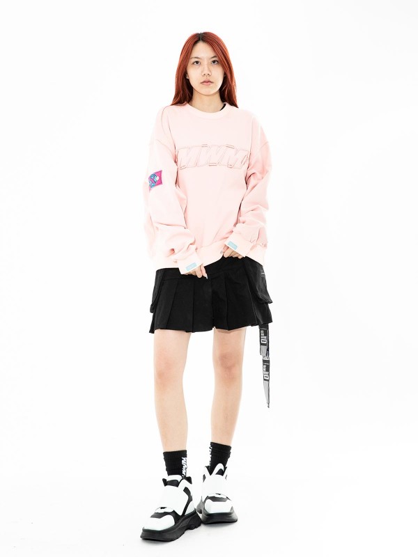 EMBROIDERED MWM LOGO SWEATSHIRT