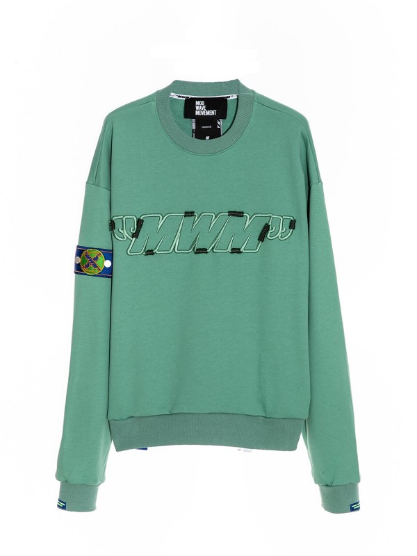 EMBROIDERED MWM LOGO SWEATSHIRT
