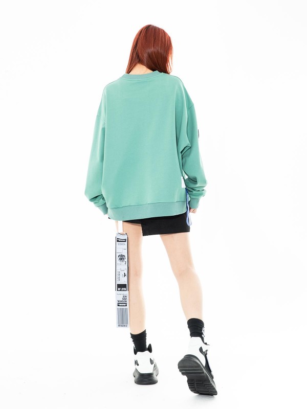 EMBROIDERED MWM LOGO SWEATSHIRT