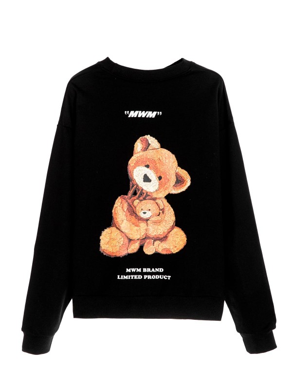 Moschino Underwear Teddy Bear Sweatshirt in Black for Men
