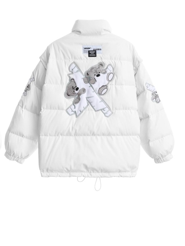 ABRIGO/CHALECO PLUMAS TEDDY