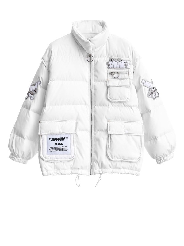 ABRIGO/CHALECO PLUMAS TEDDY