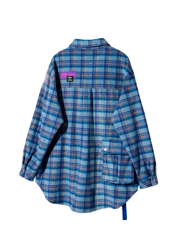 CAMISA CUADROS CON CADENA