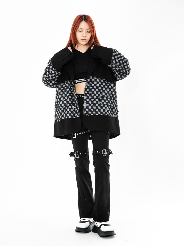 CHAQUETA BLAZER CUADROS